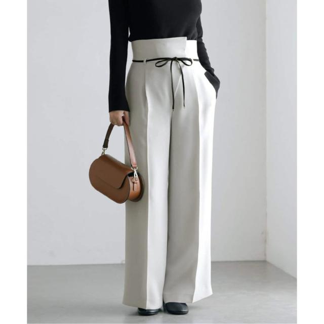 ラ トータリテ（La TOTALITE）/ハイウエストラップパンツの通販は