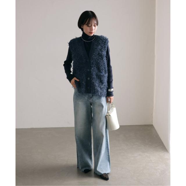 ラ トータリテ（La TOTALITE）/《追加》【洗える】フェザーベストの