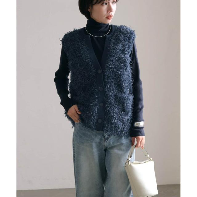 ラ トータリテ（La TOTALITE）/《追加》【洗える】フェザーベストの