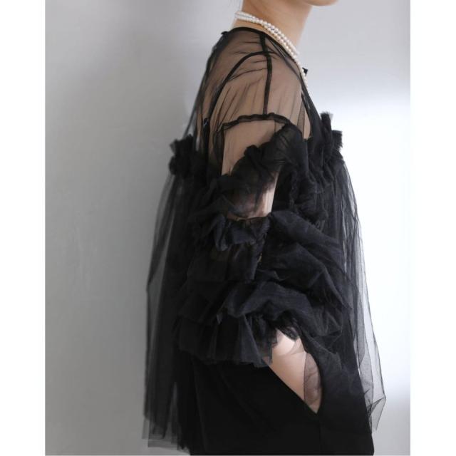 ラ トータリテ（La TOTALITE）/《追加2》デコラティブチュールトップス