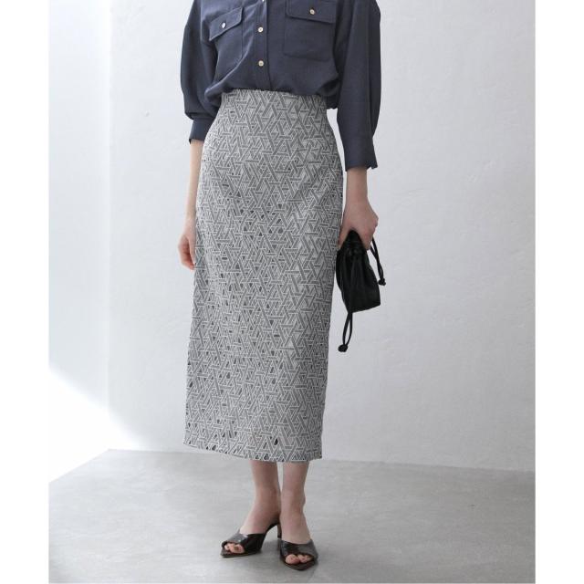 ラ トータリテ（La TOTALITE）/《追加3》【洗える】レースタイトスカート