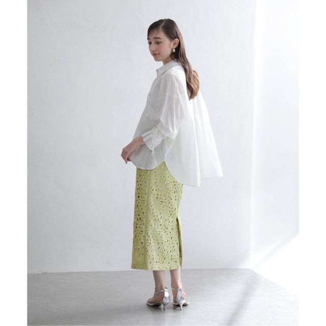 ラ トータリテ（La TOTALITE）/《追加3》【洗える】レースタイトスカート