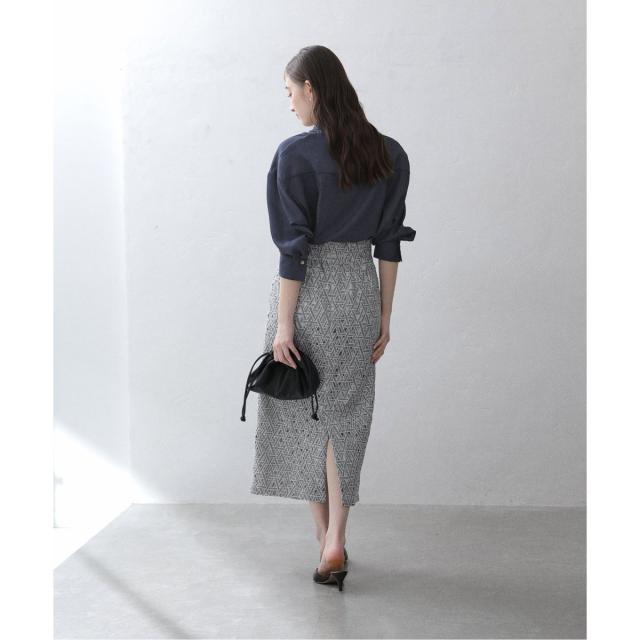 ラ トータリテ（La TOTALITE）/《追加3》【洗える】レースタイトスカート