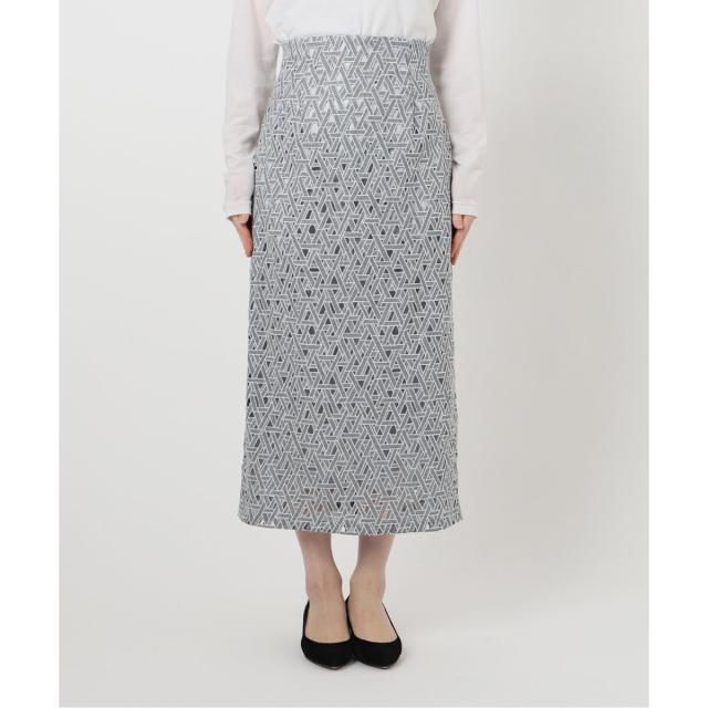 ラ トータリテ（La TOTALITE）/《追加3》【洗える】レースタイトスカート