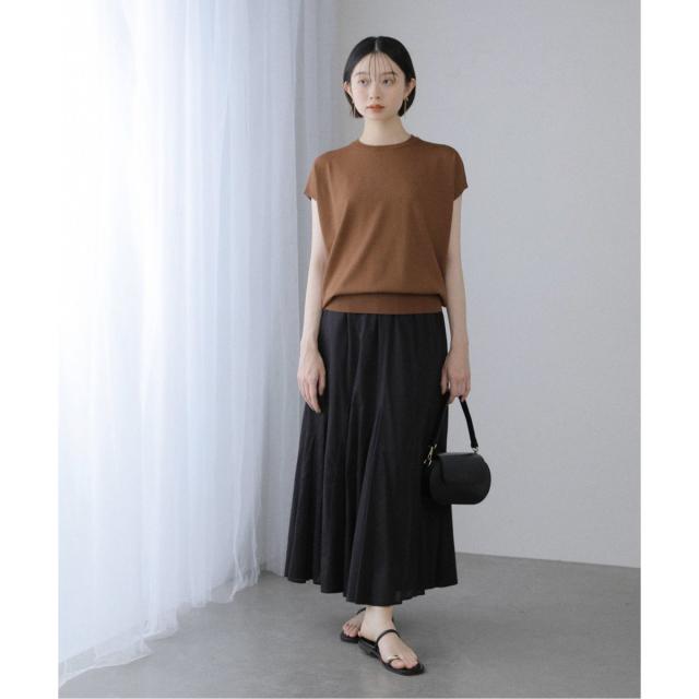 ラ トータリテ（La TOTALITE）/《追加》【洗える】コットンローンマチフレアスカート