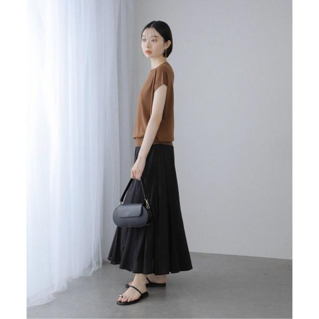 ラ トータリテ（La TOTALITE）/《追加》【洗える】コットンローンマチフレアスカート