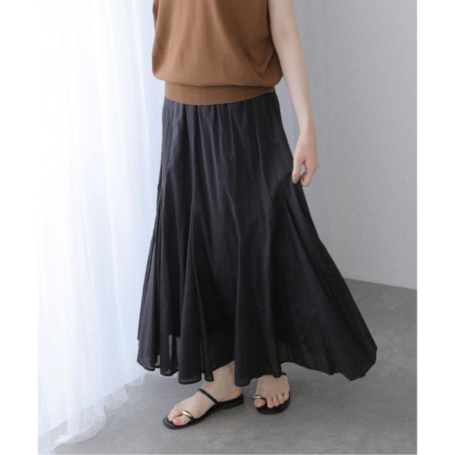 ラ トータリテ（La TOTALITE）/《追加》【洗える】コットンローンマチフレアスカート