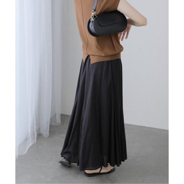 ラ トータリテ（La TOTALITE）/《追加》【洗える】コットンローンマチフレアスカート