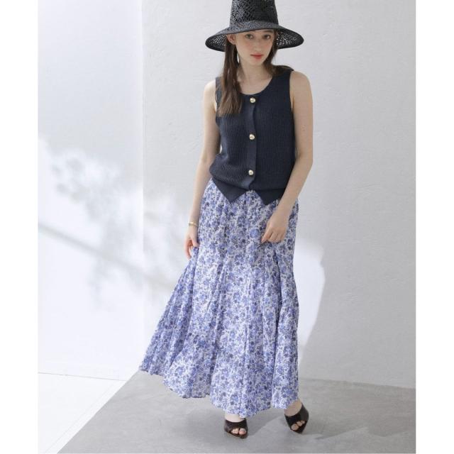 ラ トータリテ（La TOTALITE）/《追加》【洗える】コットンローンマチフレアスカート