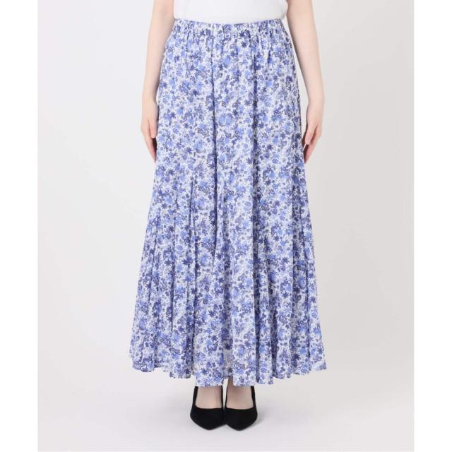 ラ トータリテ（La TOTALITE）/《追加》【洗える】コットンローンマチフレアスカート