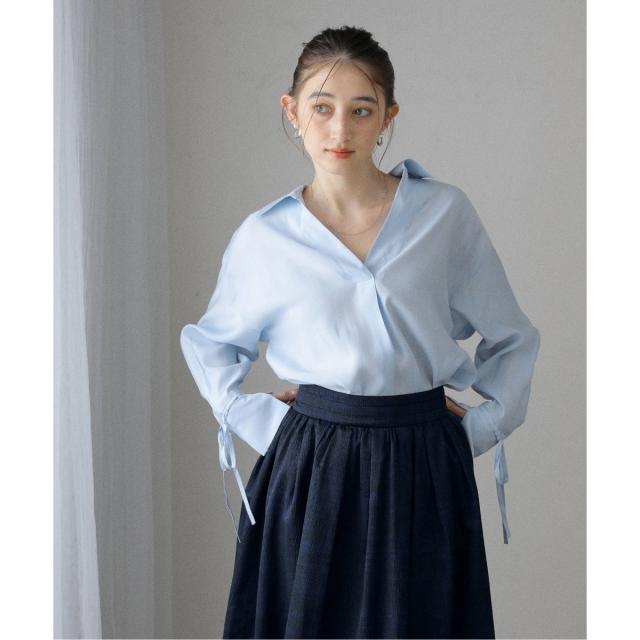 ラ トータリテ（La TOTALITE）/【洗える】スキッパーオータムシャツの