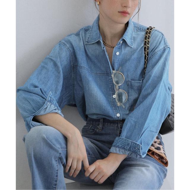 ラ トータリテ（La TOTALITE）/【洗える】Healthy Denim /ヘルシーデニム　デニムシャツ Tomato