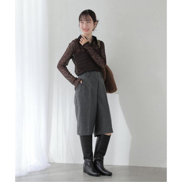 極美品△コムデギャルソン コムデギャルソン コムコム 変形 裾フリル