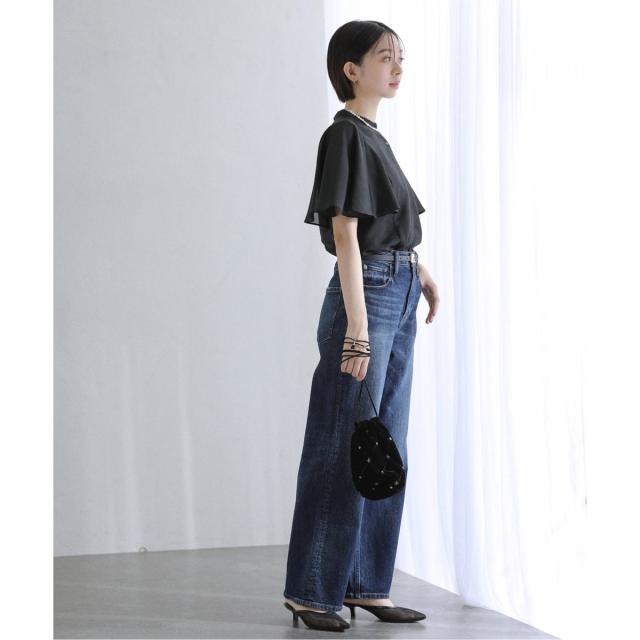 ラ トータリテ（La TOTALITE）/《WEB限定》【洗える】ケープスリーブシャツ