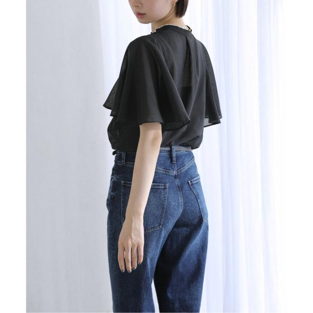 ラ トータリテ（La TOTALITE）/《WEB限定》【洗える】ケープスリーブシャツ