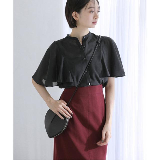 ラ トータリテ（La TOTALITE）/《WEB限定》【洗える】ケープスリーブシャツ