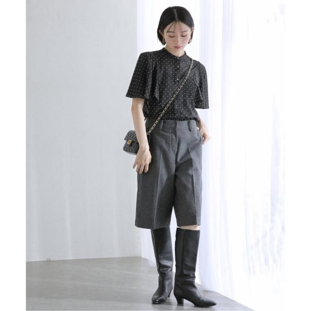 ラ トータリテ（La TOTALITE）/《WEB限定》【洗える】ケープスリーブシャツ