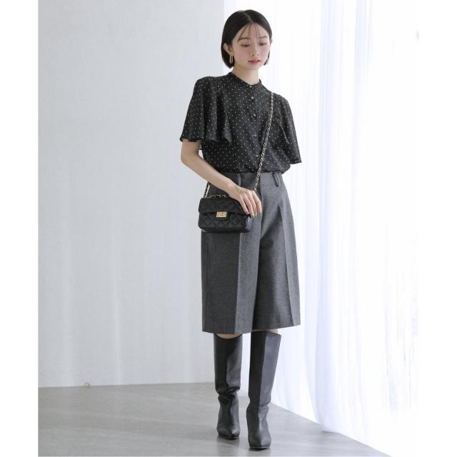 ラ トータリテ（La TOTALITE）/《WEB限定》【洗える】ケープスリーブシャツ