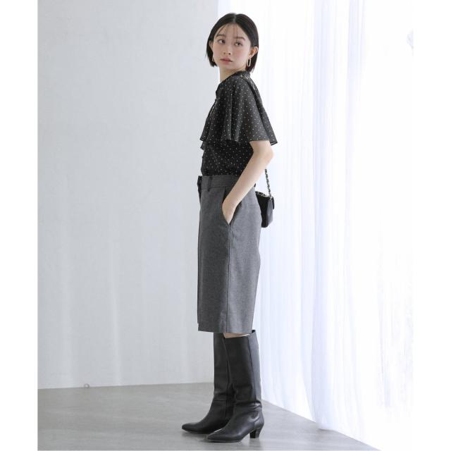 ラ トータリテ（La TOTALITE）/《WEB限定》【洗える】ケープスリーブシャツ