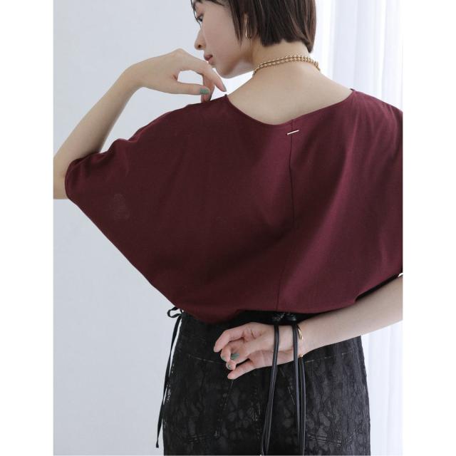 ラ トータリテ（La TOTALITE）/《WEB限定》【洗える】汗染み防止カーブヘムカットソー