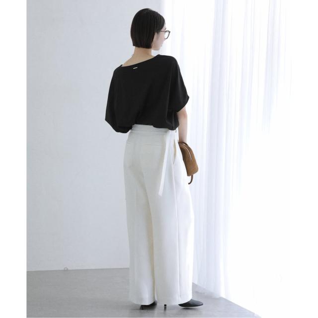 ラ トータリテ（La TOTALITE）/《WEB限定》【洗える】汗染み防止カーブヘムカットソー