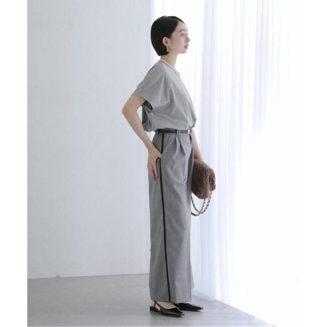 ラ トータリテ（La TOTALITE）/《WEB限定》【洗える】汗染み防止カーブヘムカットソー