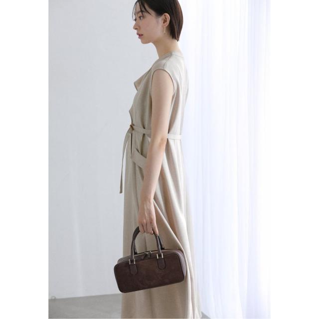 ラ トータリテ（La TOTALITE）/《追加》【洗える】アシメラペルツイルワンピース