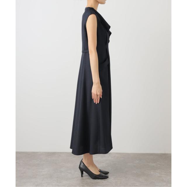 ラ トータリテ（La TOTALITE）/《追加》【洗える】アシメラペルツイルワンピース