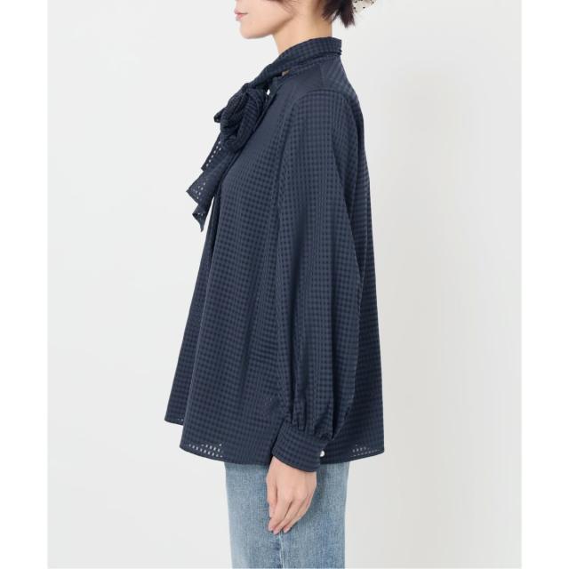 ラ トータリテ（La TOTALITE）/【洗える】シアーギンガムボータイ