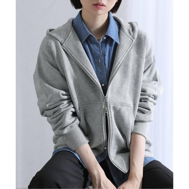 ラ トータリテ（La TOTALITE）/《WEB限定》【洗える】裏毛ZIPパーカー