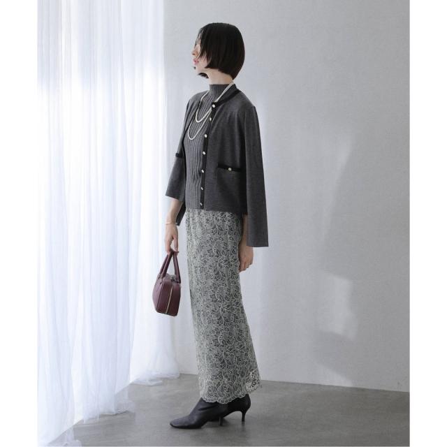 ラ トータリテ（La TOTALITE）/《WEB限定》マキシレースタイトスカート