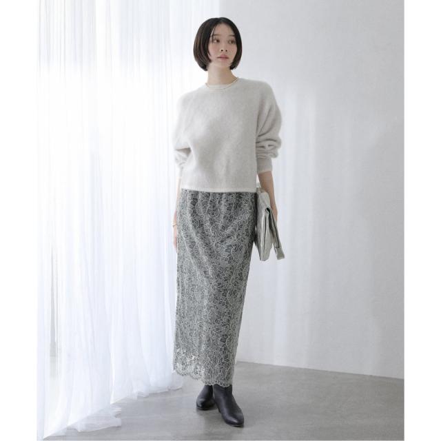 ラ トータリテ（La TOTALITE）/《WEB限定》マキシレースタイトスカート