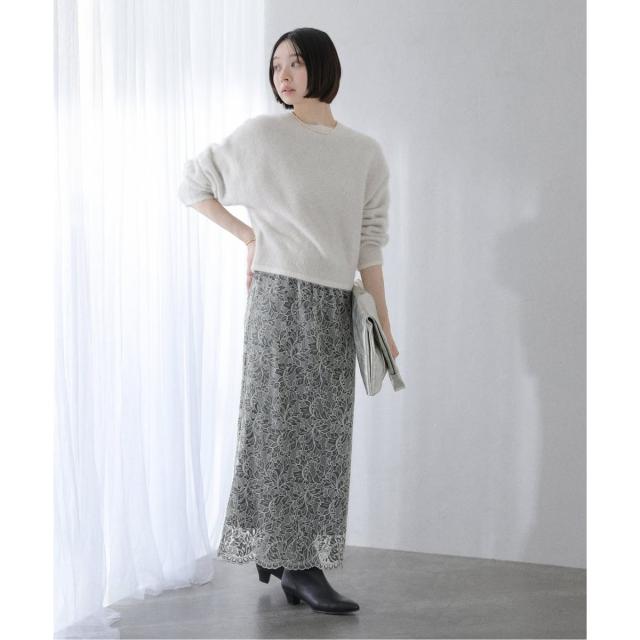 ラ トータリテ（La TOTALITE）/《WEB限定》マキシレースタイトスカート