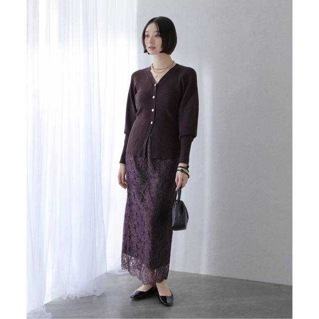 ラ トータリテ（La TOTALITE）/《WEB限定》マキシレースタイトスカート