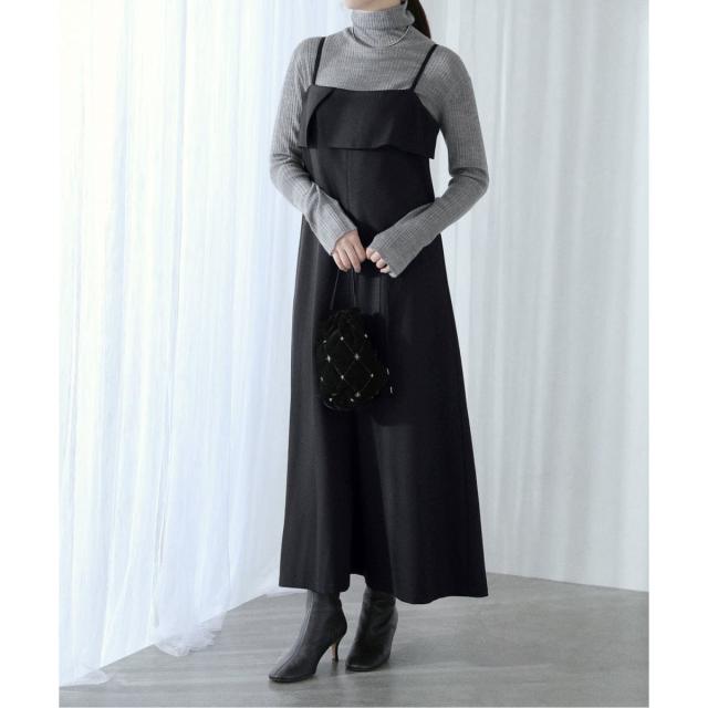 ラ トータリテ（La TOTALITE）/【洗える】ラッフルキャミワンピース