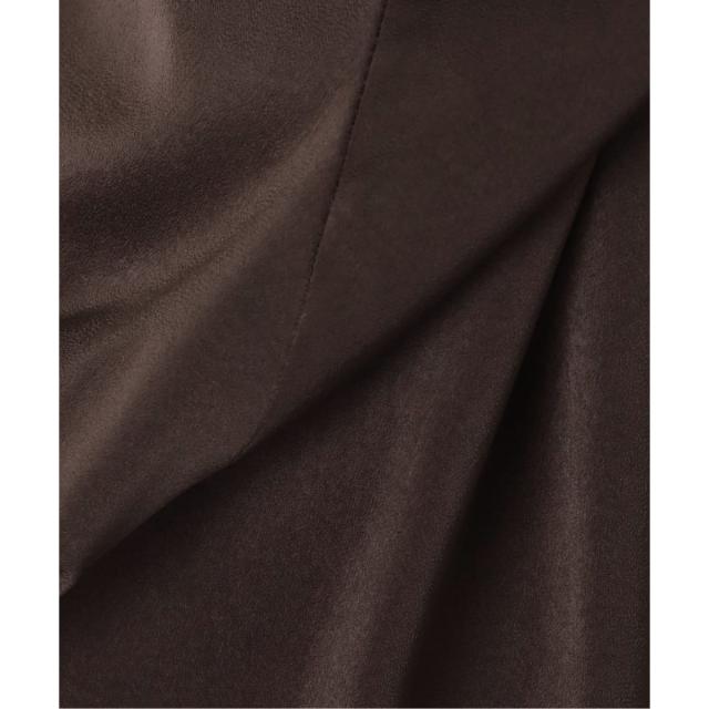 ラ トータリテ（La TOTALITE）/【洗える】ピーチサテンワンピースの