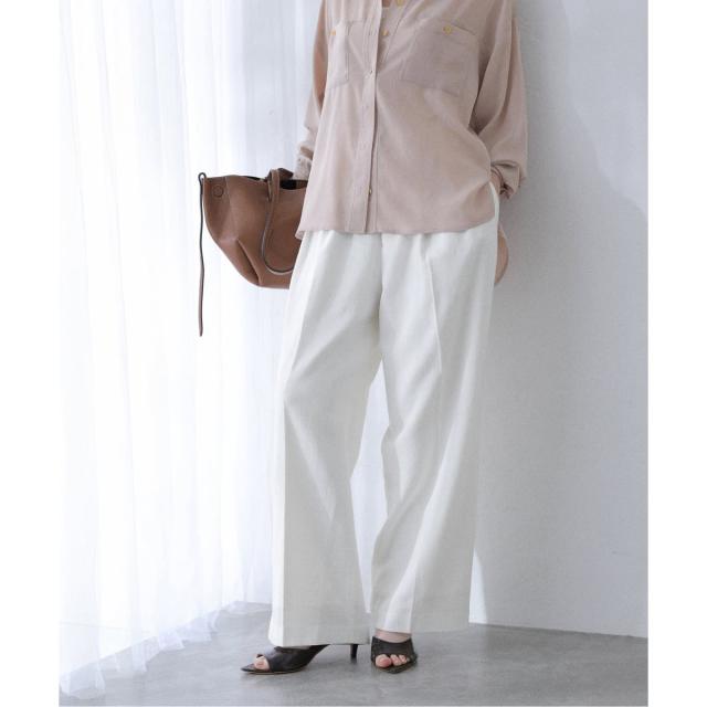 ラ トータリテ（La TOTALITE）/《追加》【洗える】シュシュSETピーチサテン起毛シャツ