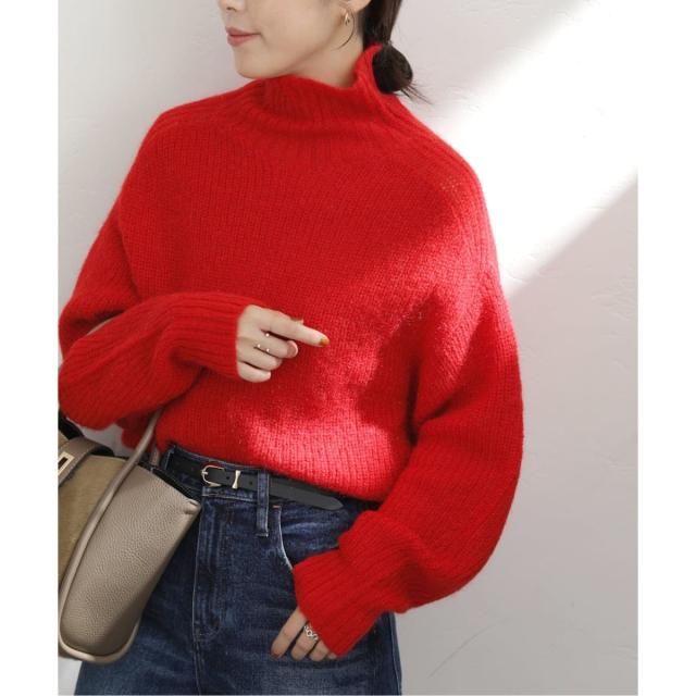 ラ トータリテ（La TOTALITE）/モヘア混タートルプルオーバー