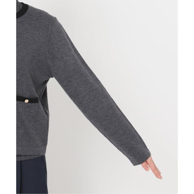 ラ トータリテ（La TOTALITE）/《追加》【洗える】バイカラーアンサンブルカーディガン