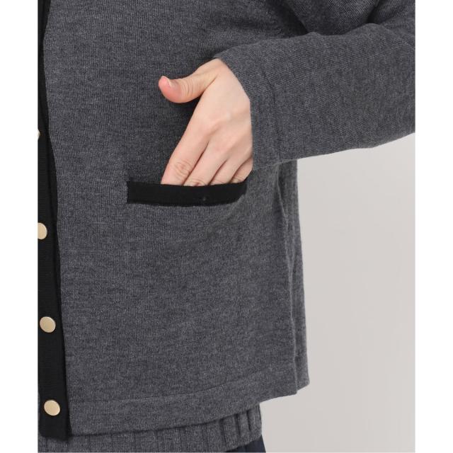 ラ トータリテ（La TOTALITE）/《追加》【洗える】バイカラーアンサンブルカーディガン