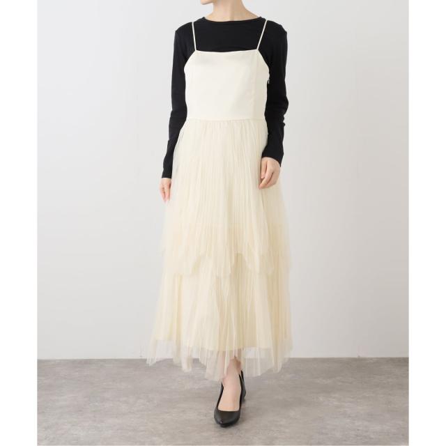 ラ トータリテ（La TOTALITE）/【洗える】プリーツキャミソール