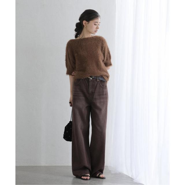 ラ トータリテ（La TOTALITE）/《WEB限定追加》【洗える】ファーバックパールプルオーバー