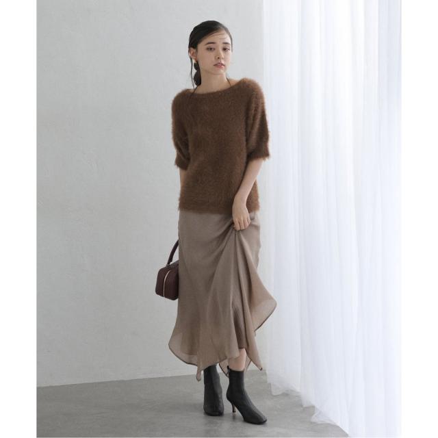 ラ トータリテ（La TOTALITE）/《WEB限定追加》【洗える】ファーバックパールプルオーバー