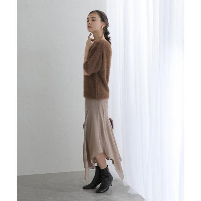 ラ トータリテ（La TOTALITE）/《WEB限定追加》【洗える】ファーバックパールプルオーバー