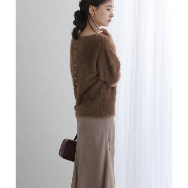 ラ トータリテ（La TOTALITE）/《WEB限定追加》【洗える】ファーバックパールプルオーバー