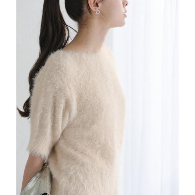 ラ トータリテ（La TOTALITE）/《WEB限定追加》【洗える】ファーバックパールプルオーバー