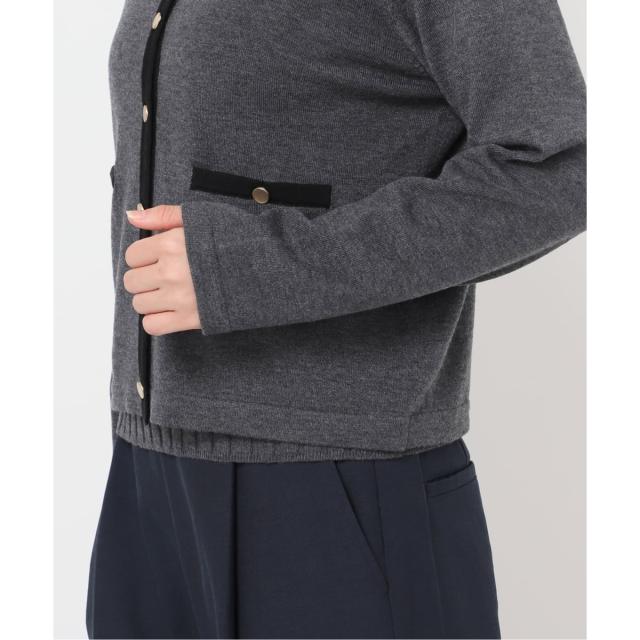 ラ トータリテ（La TOTALITE）/《追加２》バイカラーアンサンブルカーディガン