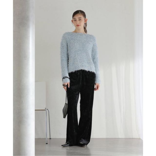 ラ トータリテ（La TOTALITE）/《予約》【洗える】ファンシーヤーンニットプルオーバー