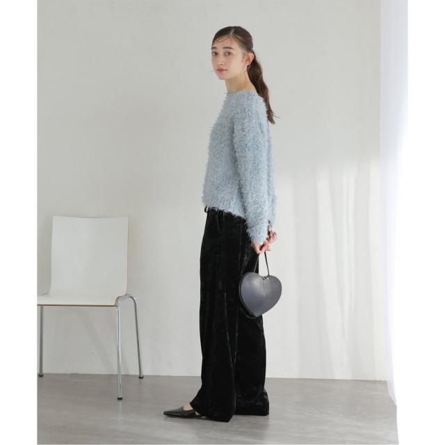 ラ トータリテ（La TOTALITE）/《予約》【洗える】ファンシーヤーンニットプルオーバー