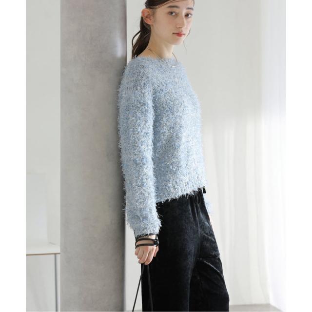 ラ トータリテ（La TOTALITE）/《予約》【洗える】ファンシーヤーンニットプルオーバー